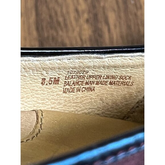 Sofft Suede Shoe Women 8.5 Maroon Heel Slip On Witchy Retro Festival Boho Fairy - Picture 3 of 13